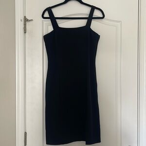 Vintage Celine Black Midi Dress